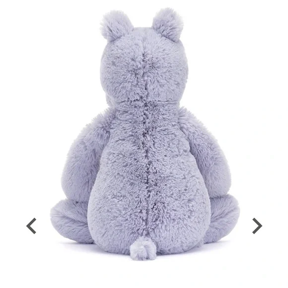 Jellycat bashful hippo authentic NWT - Picture 3 of 7